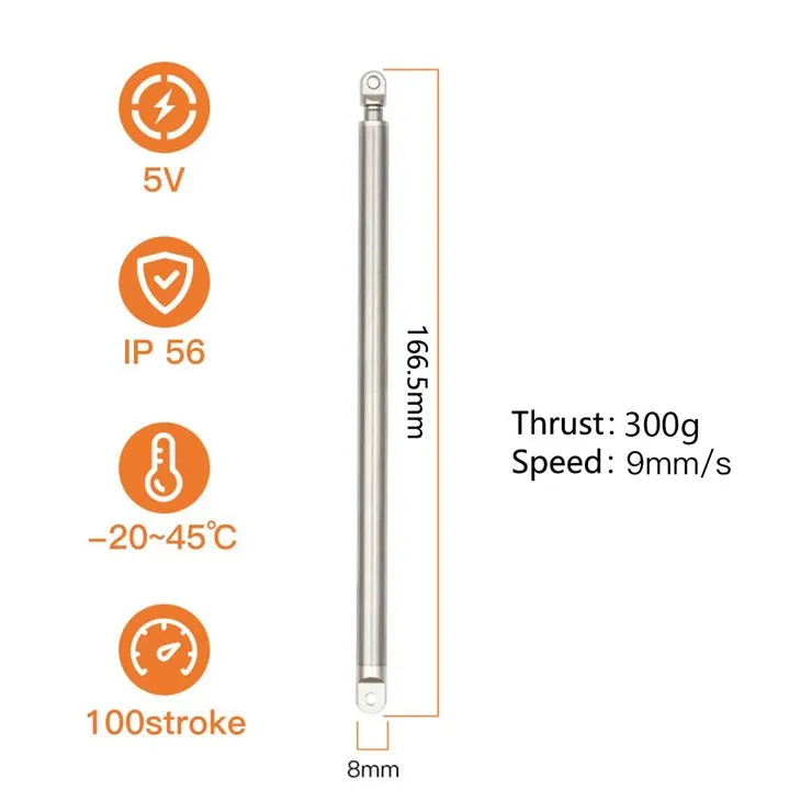 Elektrikli Lineer Aktüatör 6V